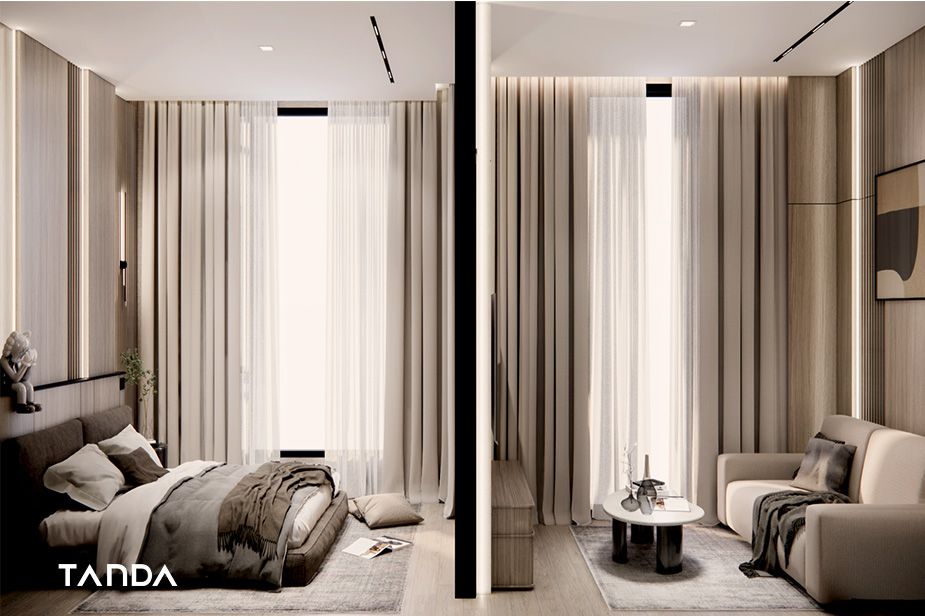 ตกแต่งคอนโดขนาดเล็ก 22 - 24 ตร.ม. ให้ครบฟังก์ชัน