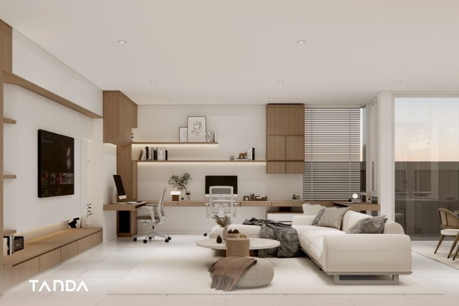 แต่ง ห้อง ทำงาน สไตล์ธรรมชาติ