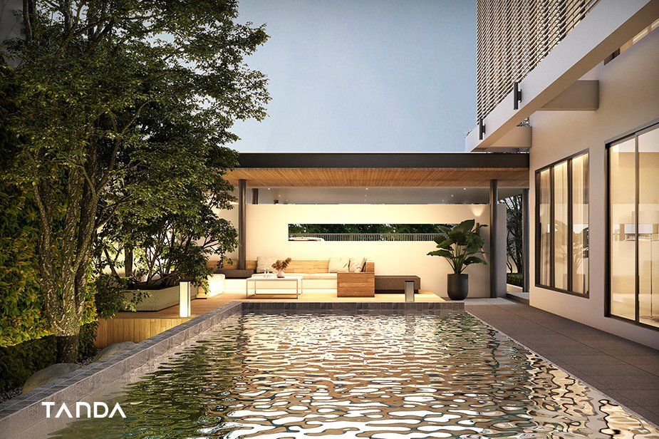  ไอเดียออกแบบบ้านพูลวิลล่า ตอบโจทย์การพักผ่อน